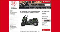 Desktop Screenshot of moto-schick.de